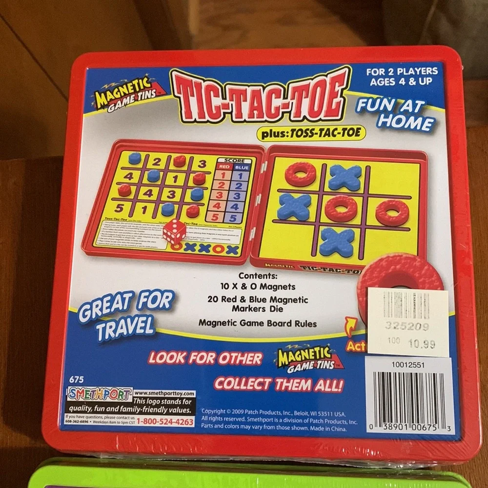 🆕 SMETHPORT TOYS- MAGNETIC 🧲 GAMES- GREAT FOR TRAVEL